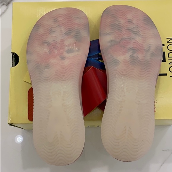 Fly London Cape Sandal - Red - Picture 6 of 8